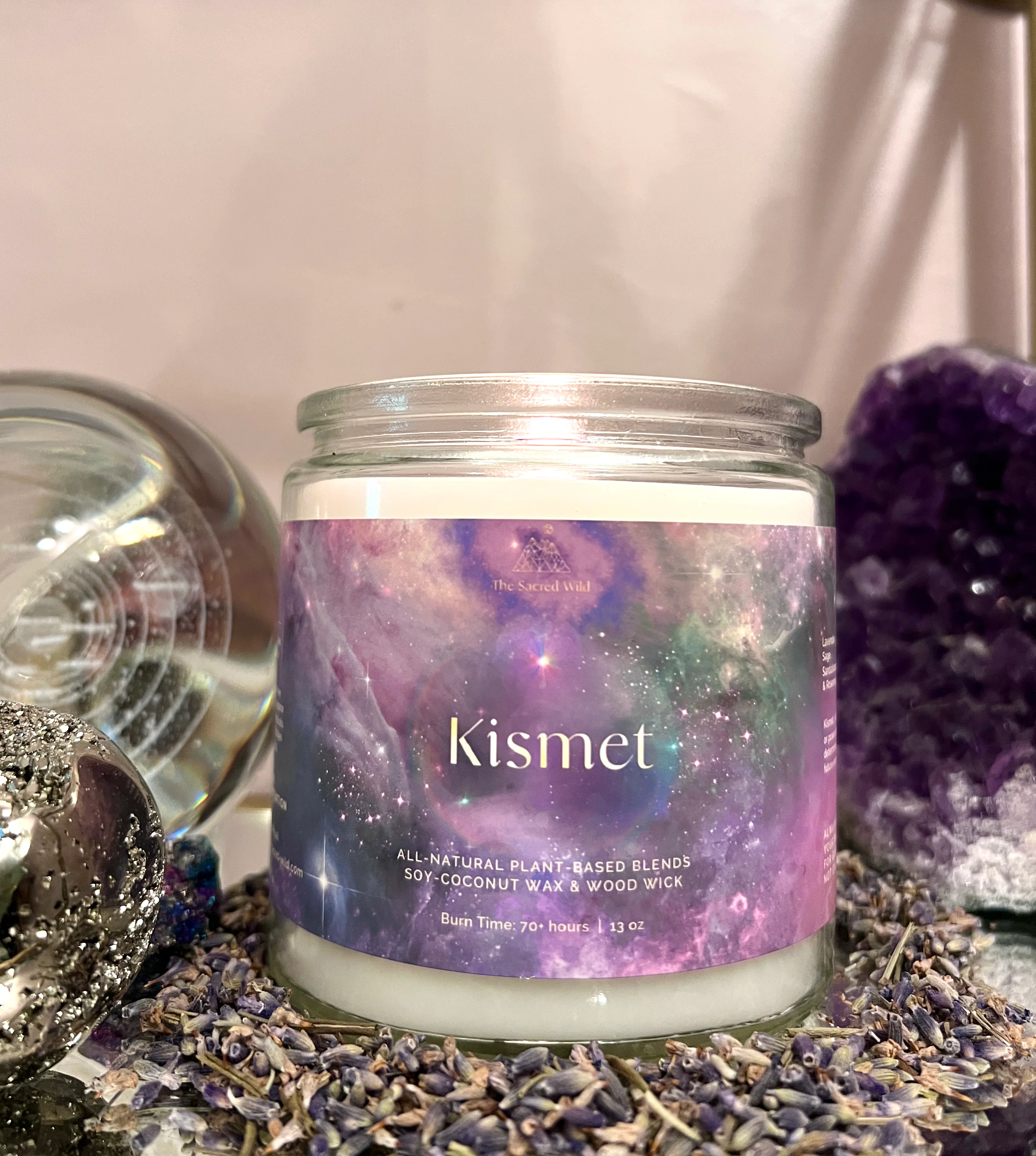Kismet, an Amazing Lavender and Sage Scented Candle - Image 4
