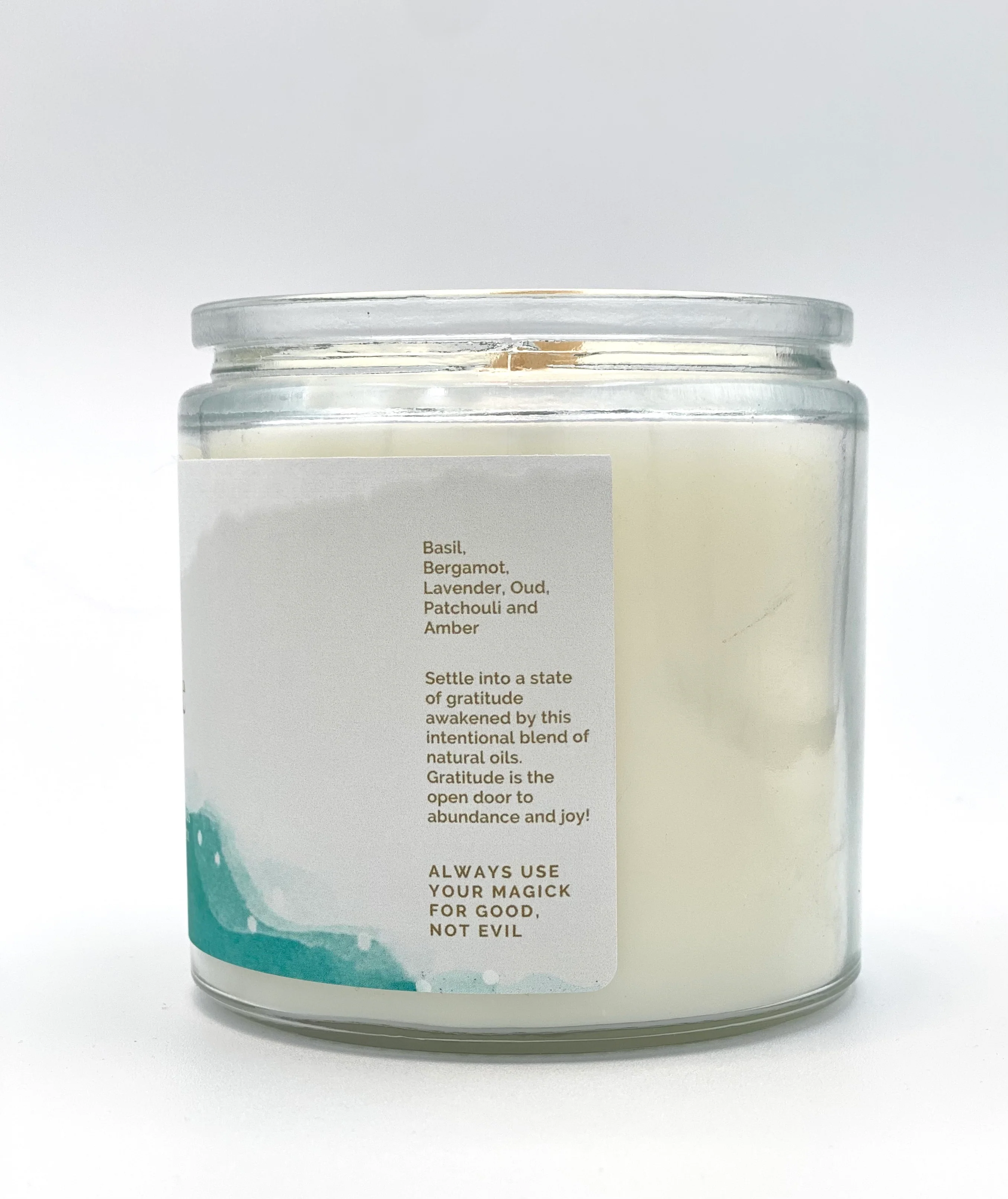 Gratitude Intention Candle - Image 3